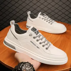 ☆ アイボリー ☆ 43(26.5cm) ☆ メンズ スニーカー pmycmenshoes04 カジュアルシューズ メンズ 6-8cm スニーカー インヒールスニーカー 厚底靴 厚底スニーカー 靴 厚底 インヒール 底上げ靴 厚底ヒール 運動靴 ローカットのサムネイル