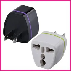 変換プラグ 全世界対応 海外 変換プラグ マルチ変換プラグ bfタイプ 変換プラグ 2個入り 世界の家電を日本で使える 世界のコンセントを日本仕様に変換