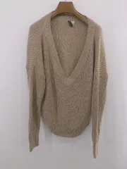 ◇ Divided H&M エイチアンドエム 長袖 ニット セーター サイズM ベージュ系 レディース E  【中古】 【1305250018829】