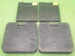 【未使用】デコトラ  ユニック 敷板 アウトリガーベース 4枚