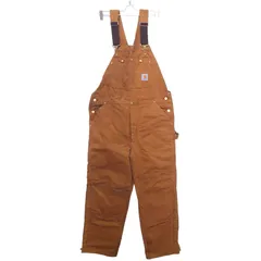 【Carhartt】USA製 ダブルニーダック オーバーオール S-685