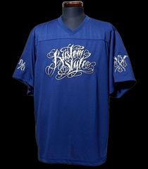 kustomstyle カスタムスタイル メッシュ フットボールジャージー (KSFOOT2508NY) garden grove football jersey カラー：ネイビー 13,970円(内税)