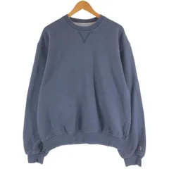 古着 チャンピオン Champion 目無し 無地 ブランクスウェットシャツ トレーナー メンズL相当/eaa520819