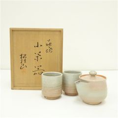 60【美品】粉引写 四滴茶入 平安五祥造 共箱 - メルカリ