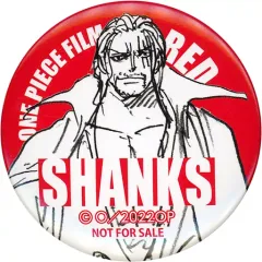 【中古】バッジ・ピンズ シャンクス オリジナル缶バッジ 「ワンピース FILM RED×セブンイレイブン キャンペーン」 対象ドリンク購入特典
