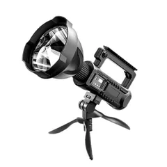 爆光500m サーチライト USB充電式  2WAY COB マルチ 懐中電灯 4種類点灯 照明 ランプ 緊急 災害 スタンド付 tec-bakuserch ライト 懐中電灯 強力 LED