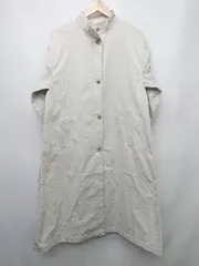 ◇ classicalelf クラシカルエルフ オーバーサイズ 長袖 ロング コート サイズL ベージュ レディース P  【1405230013780】