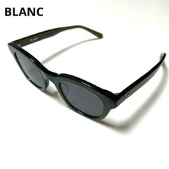 極美品✨️BLANC. サングラス B0039 イエローレンズ ウェリントン