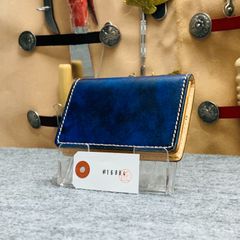 名刺入れ カードケース 本革 ヌメ革 メンズ ヌメ革  ビジネス  手縫い