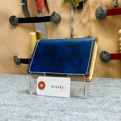 名刺入れ カードケース 本革 ヌメ革 メンズ ヌメ革  ビジネス  手縫い