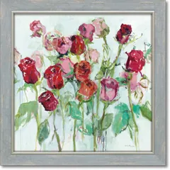 2024年最新】薔薇の絵 赤い薔薇の絵 薔薇 絵画 花 絵画 薔薇 花 絵 