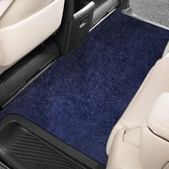 新品 Fucaten 適合 トヨタ アルファード ヴェルファイア 40系 （2023年~）ステップマット エントランスマット 2列目 ドレスアップ 車用 (2列目（星空ブラック）)