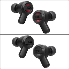 JVC/ジェイブイシー 完全ワイヤレスイヤホン [ワイヤレス(左右分離) /Bluetooth対応] HA-XC62T レッド/ブラックのサムネイル