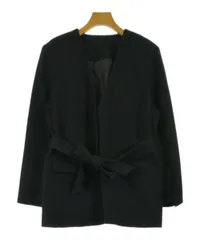 Mila Owen ノーカラージャケット ブラック　新品 Mila Owen（ミラオーウェン）の「SET UPシワレスノーカラー