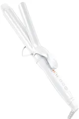 【特価商品】カールアイロン コテ 32mm カーリングアイロン ヘアアイロン 5段階温度調整 プロ仕様 MAX220℃ Ryanboo 海外対応(32mm ホワイト)