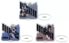 【中古】アクリルスタンド・アクリルパネル 全3種セット 両面バトルアクリルスタンド ONE 「一番くじ 勝利の女神：NIKKE CHAPTER4」 H賞