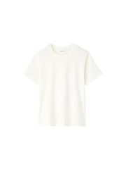 [ミースロエ] Organic Cotton コンパクト Tシャツ MWCT244058 レディース ホワイト