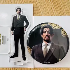 龍が如く コレクション缶バッジ フィルム風アクリルチャーム 真島吾郎 龍が如く コレクション缶バッジ フィルム風アクリルチャーム