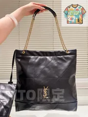 【今日WTO】Yves Saint Laurent イヴ・サンローラン ショッピングバッグ プリーツ風の造型が特徴-WTO輸入2-KGU38