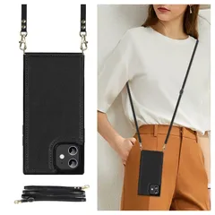 iPhone12 Pro/iPhone12 6.1（2020）対応 iPhone12 Pro スマホ ケース 肩掛け 首かけ 斜めがけ ショルダー ケース 縄掛け iPhone12 スマホ 手帳型 ケース iphone12 pro ケース 手帳型 iPho 1