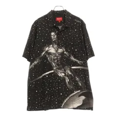 SUPREME (シュプリーム) 22SS Silver Surfer S S Shirt MARVEL シルバーサーファー半袖シャツ ブラックのサムネイル