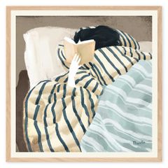 PSTR Studio] アートポスター 冬の休暇 50×50cm - メルカリ