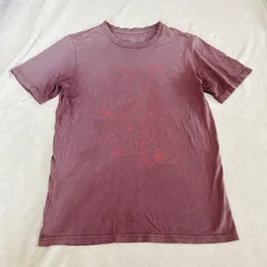 Patagonia パタゴニア　オーガニックコットン　紫　半袖　Tシャツ　テント　キャンプ　古着