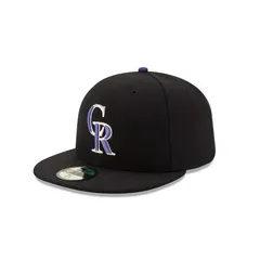 レア 旧モデル 59FIFTY ニューエラ 公式 ROCKIES コロラド ロッキーズ game (9-1)
