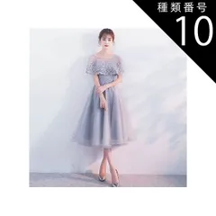 種類10：レッド/2XL ワンピース フレアワンピース ワンピドレス ボレロ風 膝丈 ひざ丈 ミモレ ミモレ丈 袖あり 半袖 フレアスリーブ 襟なし セミフレア Aライン アシンメトリー チュール シフォン フリル 透け感 シースルー かわいい 大人可愛い き