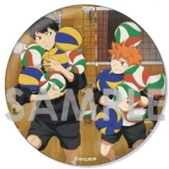 【中古】バッジ・ピンズ 日向＆影山 「ハイキュー!! トレーディングBIG缶バッジ ～放課後ローテーション～」