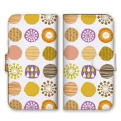 iPhone15ProMax ケース 手帳型 iPhone15 プロマックス スマホケース 北欧デザイン 北欧風 かわいい 大人 花柄 花 フラワー パターン イラスト カラー01