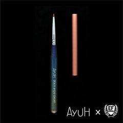 BEAUTY NAILER AYUH x EF Back Wipe Brush AE-2 Nail Brush, French Nail Brush with Cap, EF Collaboration, Gel Nail, Nail Art, Brand New, Free Shipping