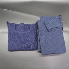 ◇ Θ mystic シンプル系 ワンピース ジップベスト付属 サイズF ネイビー系 レディース E  【1507160019334】