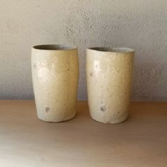 フリーカップ 2個セット ( 湯呑み 湯のみ 湯飲み ゆのみ ビアマグ) 作家