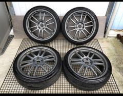 レイズ グラムライツ 57Ultimate 19インチ タイヤホイール 4本