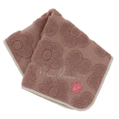 MARY QUANT (マリークヮント) タオルハンカチ レディース (ベージュ / 約25cm) ハンカチタオル ハンドタオル 婦人 抗菌 防臭 192005-1503-04 0