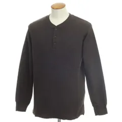 【中古】ノンネイティブ nonnative コットンポリエステル 長袖 ヘンリーネック サーマル Ｔシャツ ダークオリーブグレー【サイズ2】【メンズ】のサムネイル