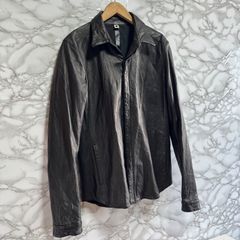 希少【WJK ダブリュジェーケー  【商品名】レザージャケット レザーシャツ/lc41od シャツ ジャケット