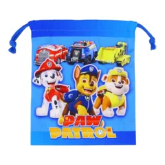 ☆ パウ・パトロール/ブルー3 ☆ 巾着 Sサイズ 巾着 s 巾着袋 小 Sサイズ コップ袋 コップ入 キャラクター グッズ キティ マイメロ リトルツインスターズ パウパトロール もちもちぱんだ ミュークルドリーミー ドラえもん トーマス ウルトラヒーローズ