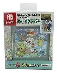 【中古】【非常に良い】【任天堂ライセンス商品】Nintendo Switch専用カードケースカードポケット24 ?ガラル地方の仲間たち