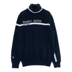 サイズ：0 PEARLY GATES パーリーゲイツ  タートルネックニットセーター  ネイビー系 [240101461492] ゴルフウェア レディース ストスト