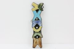 ◇希少◇リサラーソン 陶板 大きな魚 55cm×20cm 北欧ヴィンテージ 置物