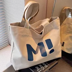 【新作トートバッグ】大容量 キャンバスバッグ レディース メンズ 学生 通学 通勤 ショッピングバッグ エコバッグ 手提げ 肩掛け