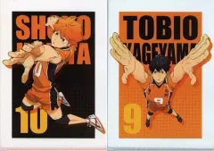 【中古】クリアファイル 日向翔陽＆影山飛雄 A4クリアファイル2枚セット 「ハイキュー!! TO THE TOP」