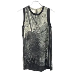 HELMUT LANG ヘルムート ラング Method Silk Top プリントシルクタンクトップ  ミックス Sのサムネイル