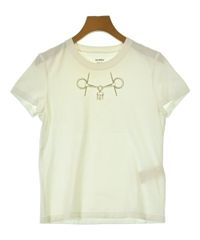 エルメス　HERMES （40） 24AW　カルトゥッシュ モール　Tシャツ　白 エルメス HERMES Tシャツ 白 カルトゥッシュ モール 36 - メルカリ