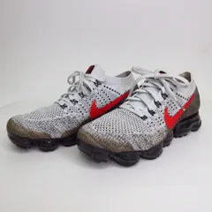 ナイキ NIKE AIR VAPORMAX エアヴェイパーマックス フライニット スニーカー グレー 26cm US8 FF81 0325
