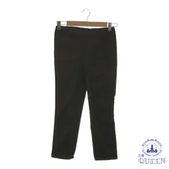 ☆美品☆ UNIQLO ユニクロ パンツ クロップドパンツ ウエストゴム レギパン レディース ブラック S 901-6412 送料無料 古着