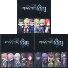 [중고] 수납·휴대용 아이템 전 3종 세트 클리어 티켓 홀더 [극장판 Fate/Grand Order -신성 원탁 영역 카멜롯- 후편 Paladin; Agateram] 오리지널 팝콘 가방 구입 특전