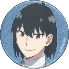 【中古】バッジ・ビンズ ユーリ・ブライア(フェイス) 「TVアニメ SPY×FAMILY POP UP STORE in ロフト 描き下ろし ホリデーパーティーver. トレーディンググリッター缶バッジ」